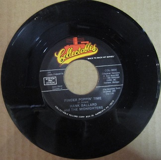 HANK BALLARD AND THE MIDNIGHTERS - Finger Poppin' Time - 7inch (SP)